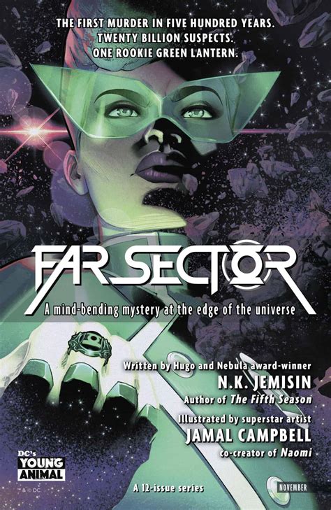 Dc Comics Teases New Green Lantern Series Far Sector Set In The Future