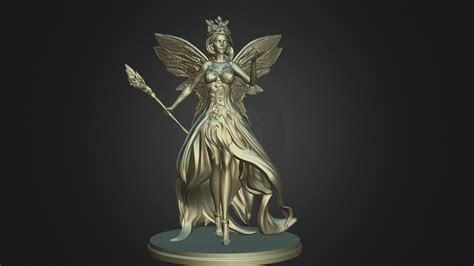 Fairy Queen Titania 3d Model By Mary K Eleniell 393d422 Sketchfab