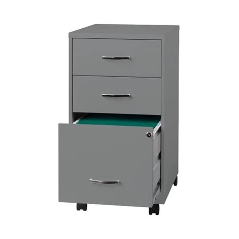 Featuring with 3 fabric drawers, this 3 drawer rolling file cabinet with shelves is designed to keep stationery, files and other home office supplies organized with ease. 3 Drawers Steel Filing Cabinet at Rs 12000/piece | File ...