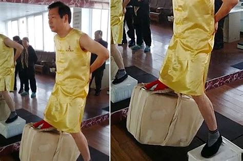 balls of steel watch chinese kung fu master lift 80kg bricks with his testicles irish mirror