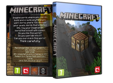 Minecraft Dvd Fan Cover V2 By Osztenkurden On Deviantart