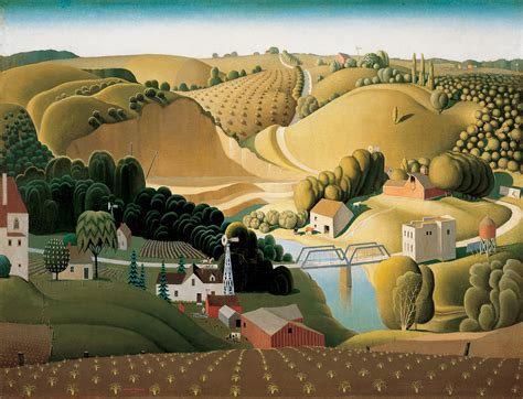 The Regionalism Of Grant Wood National Vanguard