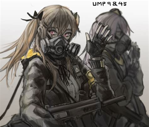 Ump45 And Ump9 Girls Frontline Drawn By Fandd Danbooru