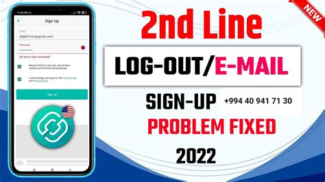 2nd Line App Log Out Problem Solved Ll 2nd Line App Errors Problem