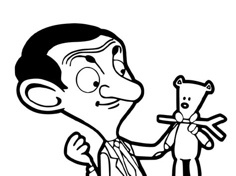 77 Ausmalbilder Von Mr Bean Kostenloser Rahayuekk