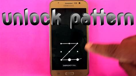 How To Unlock Android Pattern Or Pin Lock Samsung Youtube