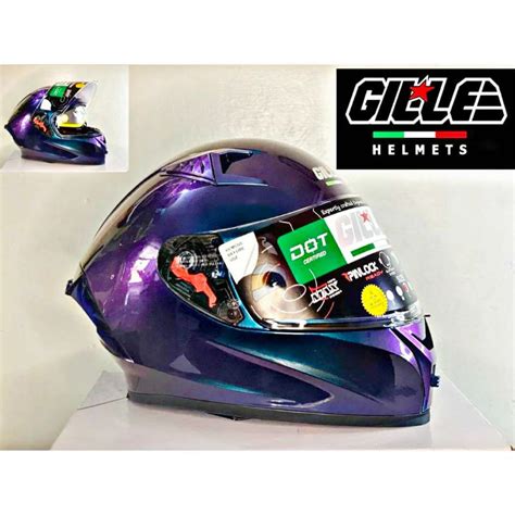 Gille Helmet Gt Series V1 Tri Color Chameleon Shopee Philippines