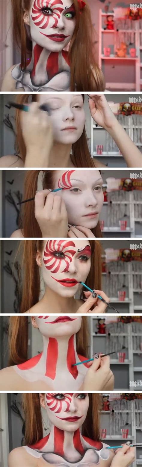 This could be the perfect craft that you and your friends can do together. 25+ Super Cool Step by Step Makeup Tutorials for Halloween - Hative