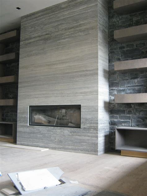 Modern Fireplace Tile Surrounds Contemporary Fireplace Designs