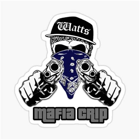 Crips Sticker For Sale By Feezy76 Redbubble