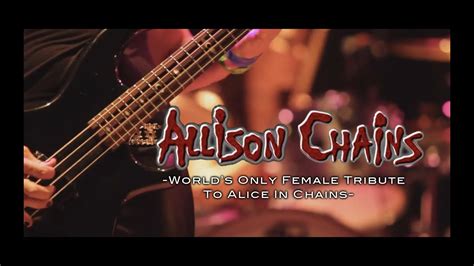 Allison Chains Worlds Only Female Tribute To Alice In Chains Youtube
