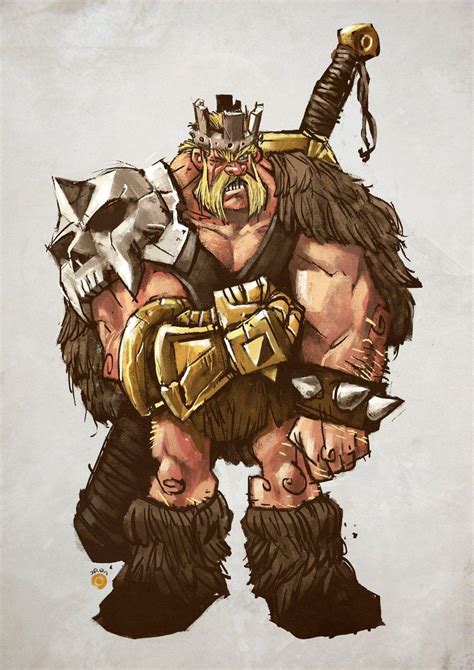 Art Barbarian King 👑 Rclashofclans