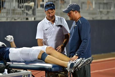 Pin By At Your Own Risk On Athletic Trainers In Action Athletic Trainer Athletic Trainers