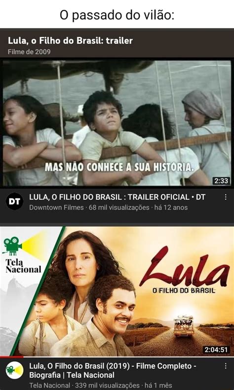 Lula O Filho Do Brasil Trailer Filme De 2009 Conhece Sua 233 Lula O