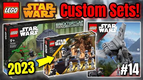 Crazy Custom Lego Star Wars Sets 14 2023 Battle Packs Bad Batch