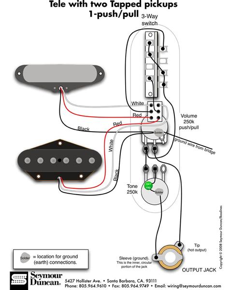 Telecaster Pickup Wiring Diagram