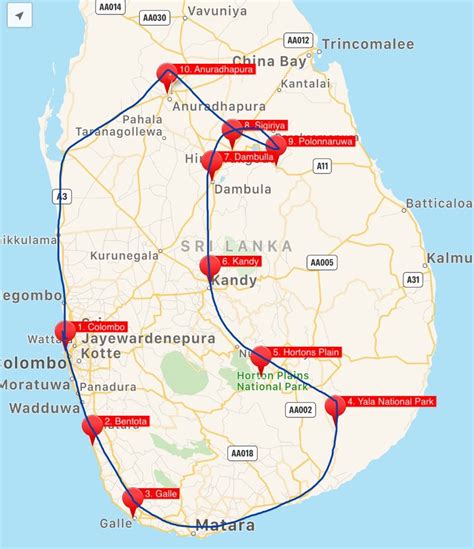 Sri Lanka Itinerary What To See In Sri Lanka Podcast