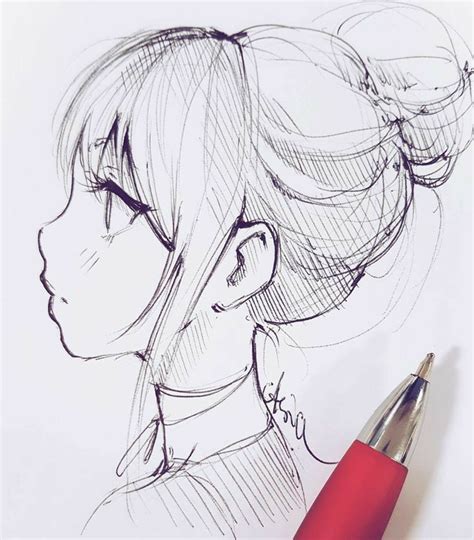 How To Draw Anime Head 3 4 View