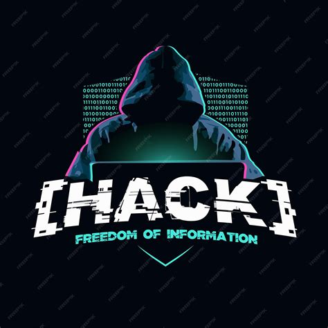 Premium Vector Hack Logo Design Vector