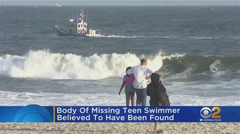 Body Of Missing Teen Swimmer Believed To Have Been Found Youtube