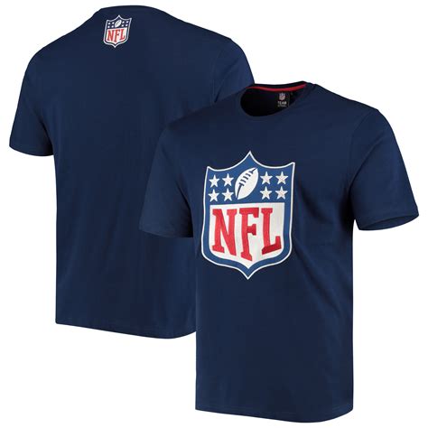 Nfl Split Graphic T Shirt Navy Mens Crew Neck Short Sleeve Ebay
