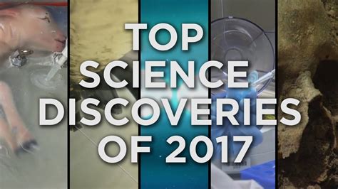Top Science Discoveries Of 2017 Youtube