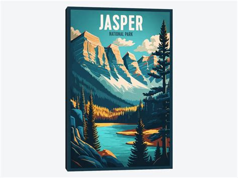 Jasper National Park Canvas Artwork By Artbird Studio Icanvas