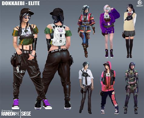 Dokkaebi Elite Concepts From Ubisoft Rrainbow6