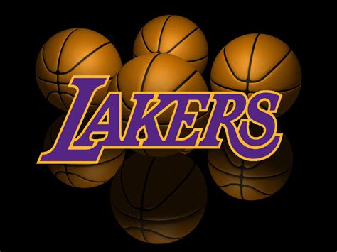 Download La Lakers Basketball Club Logo Wallpaper Pixel Popular Hd By