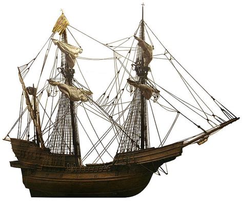 威尼斯加利恩帆船 Galleon Venice 16th Century Wooden Model From Museo Storico