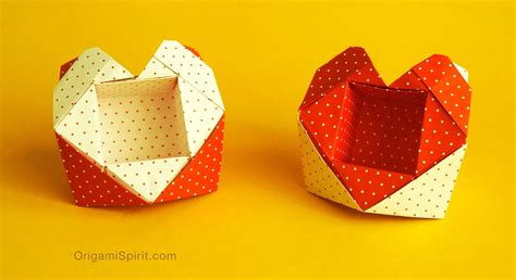 25 Origami Valentine Heart Origami Box Origami Love Origami Easy