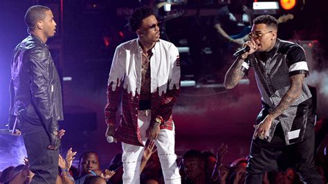 August Alsina Unites With Trey Songz And Chris Brown At The 2014 Bet Awards