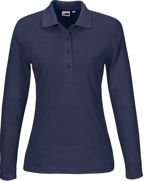 Ladies Long Sleeve Elemental Golf Shirt Brand Lifesavers