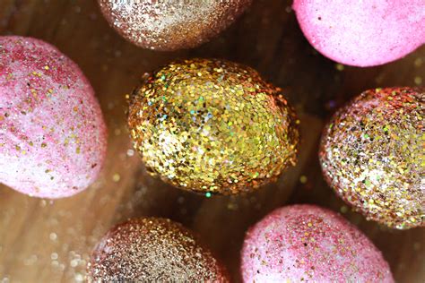 Glitter Easter Eggs Jest Cafe