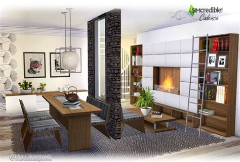 Simcredible Designs Cadence Livingroom • Sims 4 Downloads