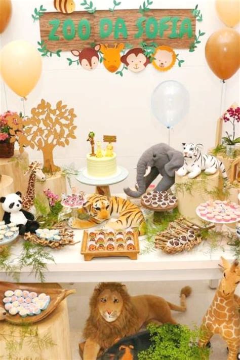 Zoo Birthday Party Ideas In 2020 Birthday Party Themes Zoo Birthday