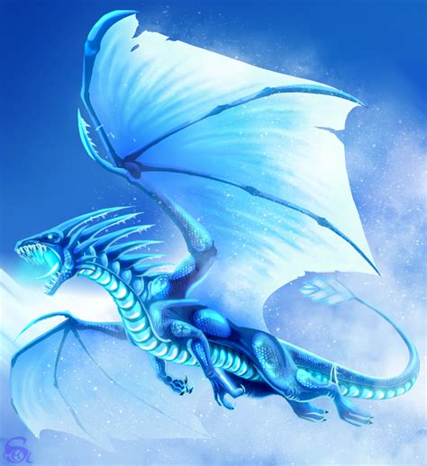 Ice Dragon By Isismasshiro On Deviantart