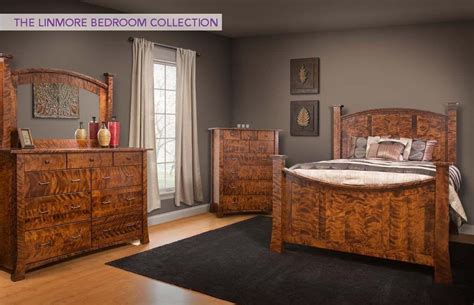 All wood bedroom furniture sets. Wayside Custom Furniture Linmore 4pc Queen Bedroom Group ...