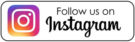 Instagram Button Follow Us On Instagram Logo Png Free Transparent