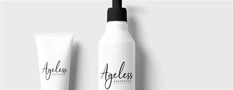 Logo Branding Design Ageless Aesthetics Amanda Majorsky Design