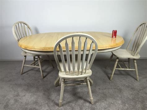 Paint the cabinet and beadboard, we. Butcher Block Pedestal Kitchen Table With One Leaf And 3 ...