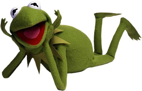 Green Frog Clipart Muppets Kermit The Frog Laying Down