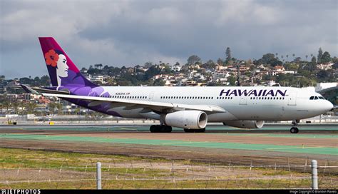 N383ha Airbus A330 243 Hawaiian Airlines Brandon Ravelo Jetphotos