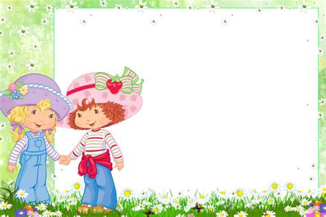 Download frame png images for your personal use. Transparent PNG Frame with Strawberry Shortcake and Friend ...