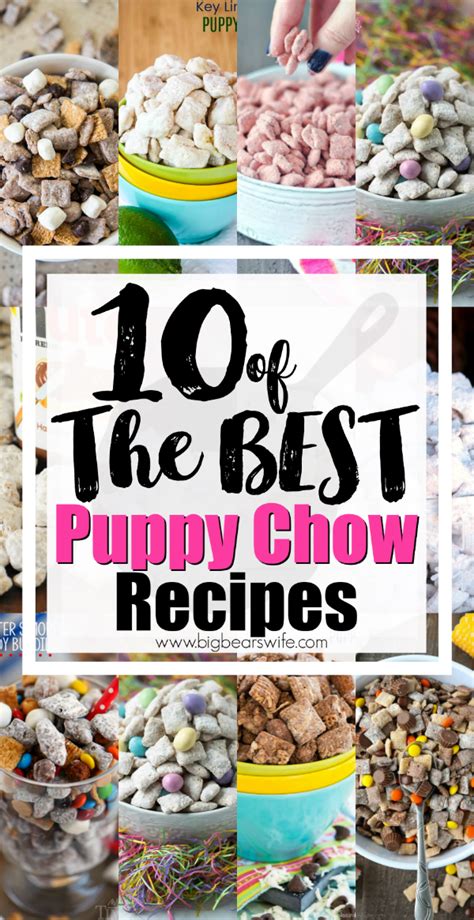 As a nod to enjoy life's. 10 of the Best Puppy Chow Recipes - Powdered Sugar Chex ...