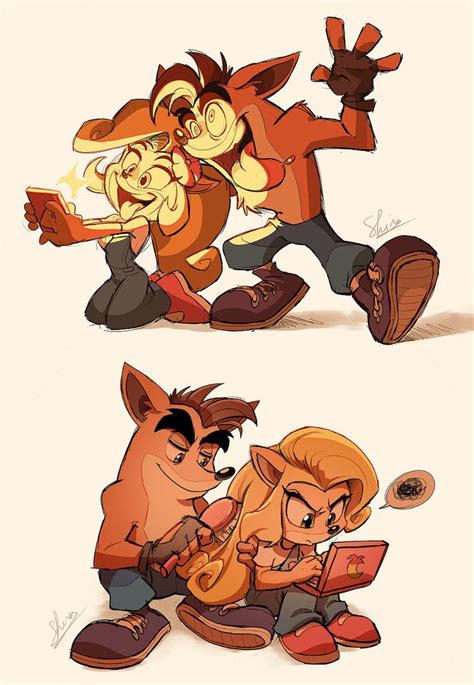 Crash Bandicoot Spend Time With Brother And Sister Crash Bandicoot