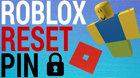 How To Reset Your Roblox Pin Youtube