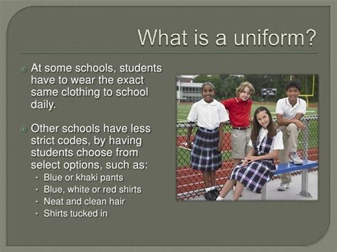 Essay On Why Students Should Wear Uniforms