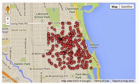 Mapped Decembers Neighborhood Crimes Cwb Chicago