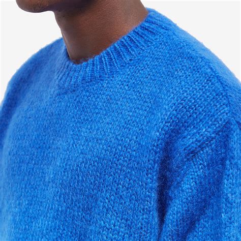 Represent Mohair Sweater Cobalt Blue End Tw